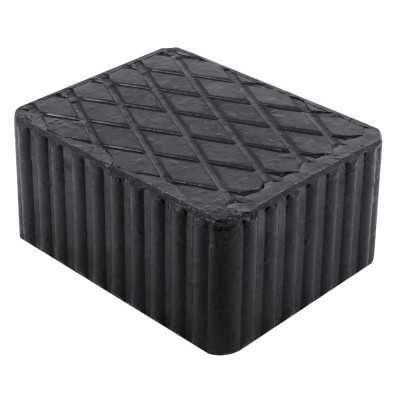 TAMPON DE LEVAGE EN CAOUTCHOUC POUR ASCENSEUR 160X120X80MM