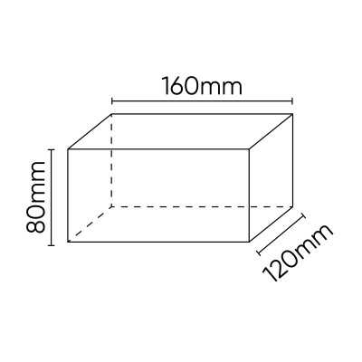 TAMPON DE LEVAGE EN CAOUTCHOUC POUR ASCENSEUR 160X120X80MM