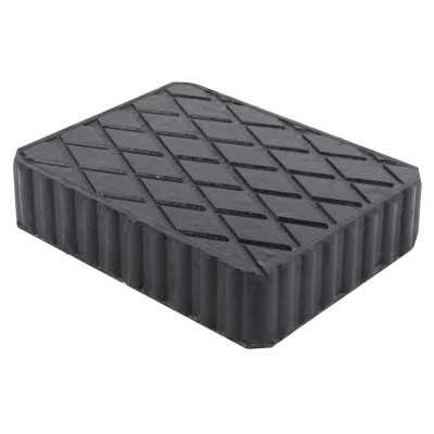 TAMPON DE LEVAGE EN CAOUTCHOUC POUR ASCENSEUR 160X120X40MM