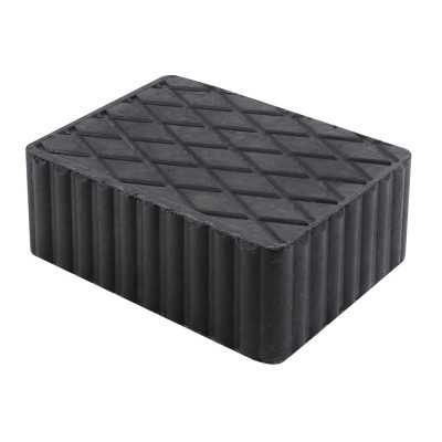 TAMPON DE LEVAGE EN CAOUTCHOUC POUR ASCENSEUR 160X120X60MM