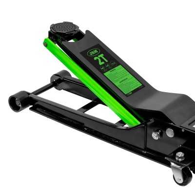 CRIC ROULEUR HYDRAULIQUE EXTRA LONG À PROFIL BAS 2T