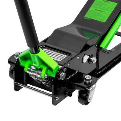 CRIC ROULEUR HYDRAULIQUE EXTRA LONG À PROFIL BAS 2T