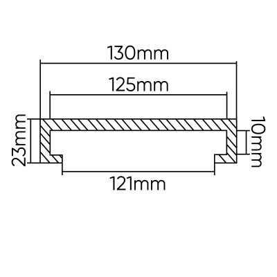 TAMPON DE LEVAGE EN CAOUTCHOUC POUR ASCENSEUR RAVAGLIOLI/SIRIO/SPACE 130MM