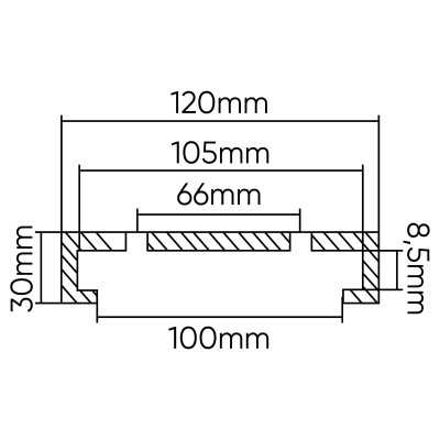 TAMPON DE LEVAGE EN CAOUTCHOUC POUR ASCENSEUR TWIN BUSCH 120MM