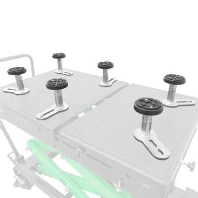 JEU DE 6 SUPPORTS POUR TABLE HYDRAULIQUE 54386