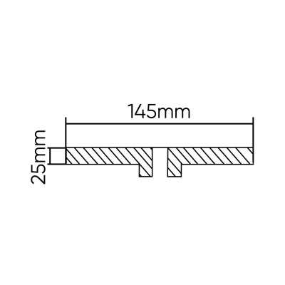 TAMPON DE LEVAGE EN CAOUTCHOUC POUR ASCENSEUR OMCN 145MM