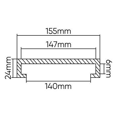 TAMPON DE LEVAGE EN CAOUTCHOUC POUR ASCENSEUR ISTOBAL/VELYEN 155MM