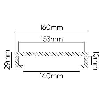 TAMPON DE LEVAGE EN CAOUTCHOUC POUR ASCENSEUR KONI/ROMERICO/CAR-O-LINER 160MM