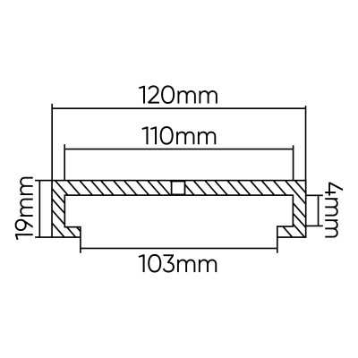 TAMPON DE LEVAGE EN CAOUTCHOUC POUR ASCENSEUR J.A.B. BECKER/ATH/HORMANN/HERMANN 120MM
