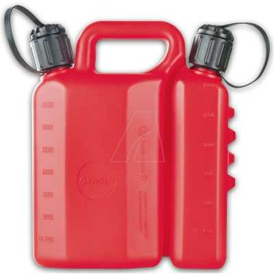 Jerrican double 3 + 1,5 L, avec goulottes