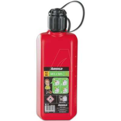 Jerrican double 3 + 1,5 L, avec goulottes