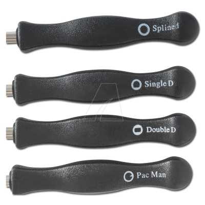 Kit de tournevis de réglage pour carburateurs 2 temps, 4 pièces
