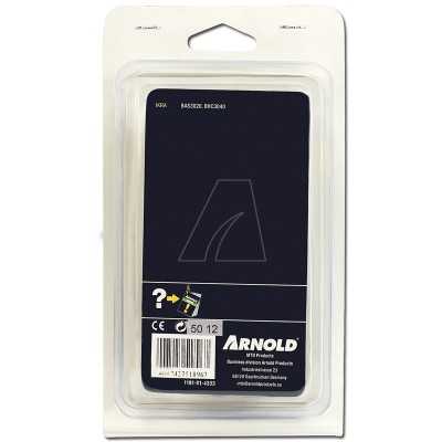 Chaîne de tronçonneuse 3/8" profil bas, 1,1 mm, 33 maillons d'entraînement antirebond, gouges demi-rondes