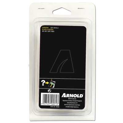 Chaîne de tronçonneuse 3/8" profil bas, 1,1 mm, 34 maillons d'entraînement antirebond, gouges demi-rondes