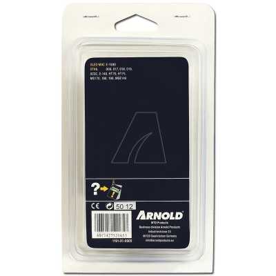 Chaîne de tronçonneuse 3/8" profil bas, 1,1 mm, 50 maillons d'entraînement antirebond, gouges demi-rondes