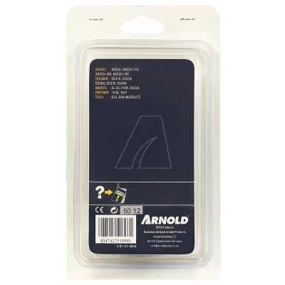Chaîne de tronçonneuse 3/8" profil bas, 1,1 mm, 52 maillons d'entraînement antirebond, gouges demi-rondes