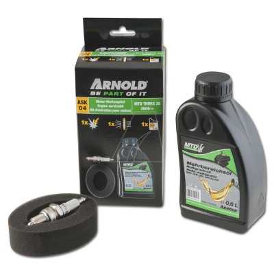 Kit d'entretien de moteur MTD ThorX 35, 123 cm³, avec poire d'amorçage