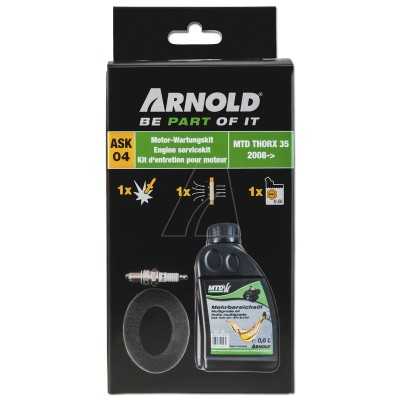 Kit d'entretien de moteur MTD ThorX 35, 123 cm³, avec poire d'amorçage