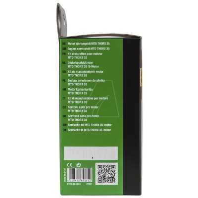 Kit d'entretien de moteur MTD ThorX 35, 123 cm³, avec poire d'amorçage