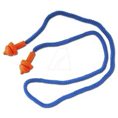 Bouchons d'oreille reliés par une cordelette, 200 paires