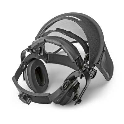 Ensemble de protections faciales ARNOLD AZ121, visière à mailles métalliques