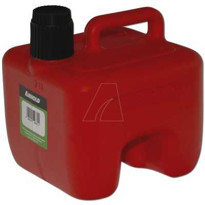 Jerrican 3L, rouge, empilable