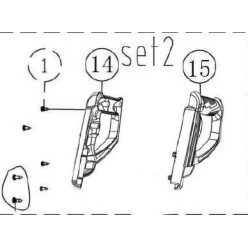 POIGNEE GAUCHE POUR FGH 750 A1/B2