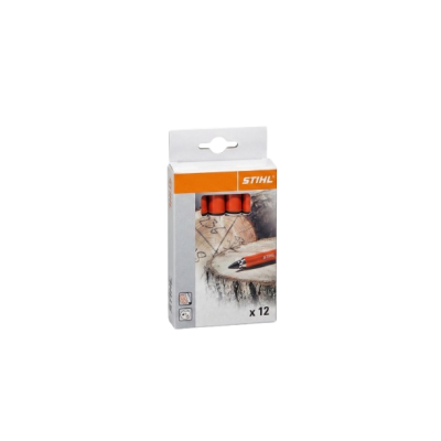 BOITE 12 CRAIES ROUGES STIHL