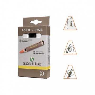 BOITE DE 3 PORTE-CRAIES DE MARQUAGE - SOPPEC