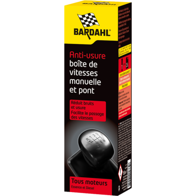 ADDITIF ANTI USURE BOITE DE VITESSE MANUELLE - Tube 150 ml - BARDAHL / 3266720010454 / 63266720010456 (cc 6)