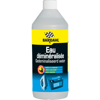 EAU DEMINERALISEE - BIDON 1L - BARDAHL / 3266720044992 / (cc 12)