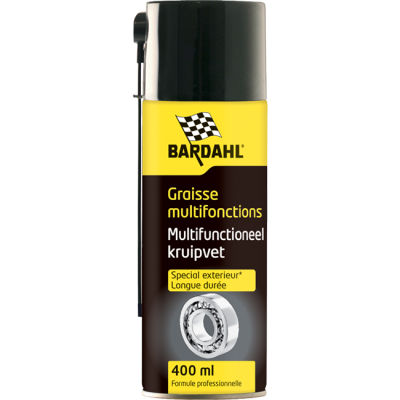 AEROSOL GRAISSE MULTIFONCTION ADHESIVE ET FILANTE 400ML / 3266720013882 / 63266720013884 - BARDAHL (cc 6)