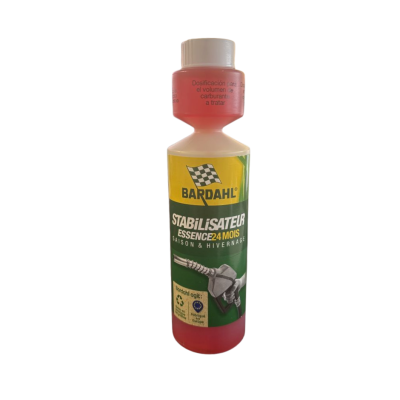 ADDITIF - STABILISATEUR ESSENCE JARDIN- 24 MOIS BARDAHL Flacon 250 ml / 3266720011642 / 13266720011649 (cc 12)
