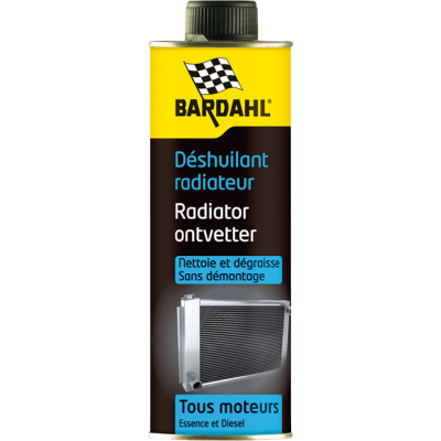 DESHUILANT RADIATEUR - Flacon 500 ml - BARDAHL / 3266720011000 / 63266720011002 (cc 6)