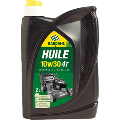 HUILE MOTEUR 4 TEMPS 10W30 SPECIALE MOTOCULTURE - BIDON 2 L - BARDHAL / 3266720030827 / 13266720030824 (cc 12) -