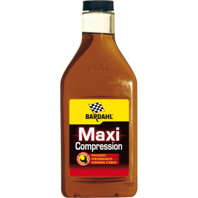 ADDITIF HUILE MAXI COMPRESSION - Flacon 475 ml - BARDAHL / 3266720010300 / 63266720010302 (cc 6)