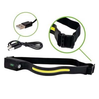 LAMPE FRONTALE LED AJUSTABLE - 350LM