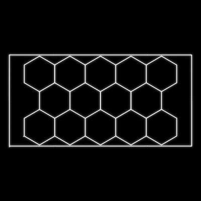 ENSEMBLE DE PLAFONNIERS LED HEXAGONAUX