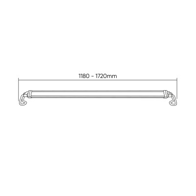 RAMPE LED AJUSTABLE D'INSPECTION SOUS CAPOT - 5000LM