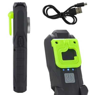 MINI LAMPE AVEC BASE ARTICULÉE MAGNÉTIQUE - 300LM