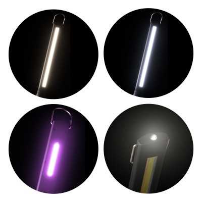 LAMPE LED ULTRAVIOLET REGLABLE AVEC BASE MAGNÉTIQUE ARTICULÉE - 500LM