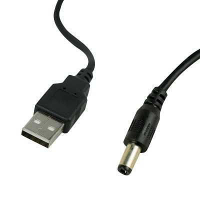 CÂBLE USB TYPE A / FICHE RONDE 3.5MM