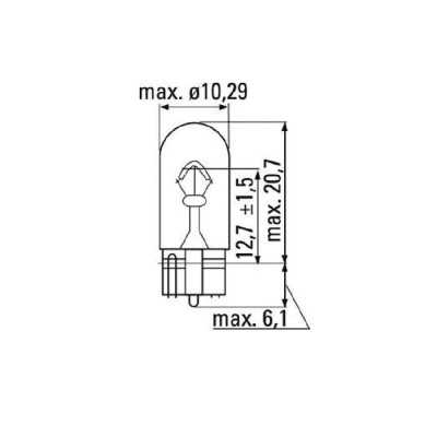 LAMPE OBN 12V 5W T10