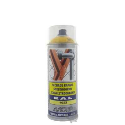 BOMBE DE PEINTURE JAUNE
