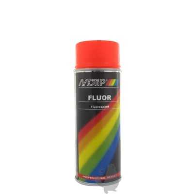 BOMBE DE PEINTURE ORANGE FLUO