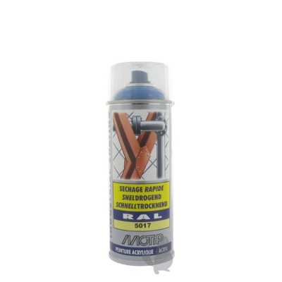 BOMBE DE PEINTURE BLEU