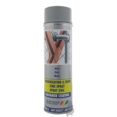 BOMBE DE PEINTURE GALVANISE MAT