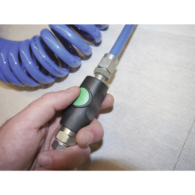 Coupleur 320 de sécurité, bouton, filetage mâle - COUPL.320 SECU BOUTON MALE1/4"