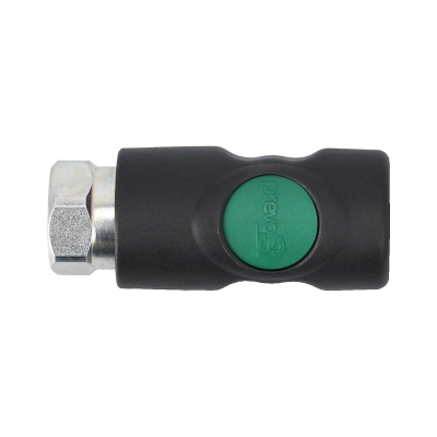 Coupleur 320 de sécurité, bouton, filetage femelle - COUPL.320 SECU BOUTON FEM 1/4"