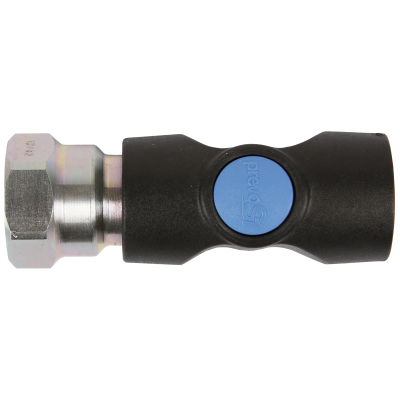 Coupleur 310 de sécurité, bouton, filetage femelle - COUPLE.310 SECU BOUTON FEM.1/4